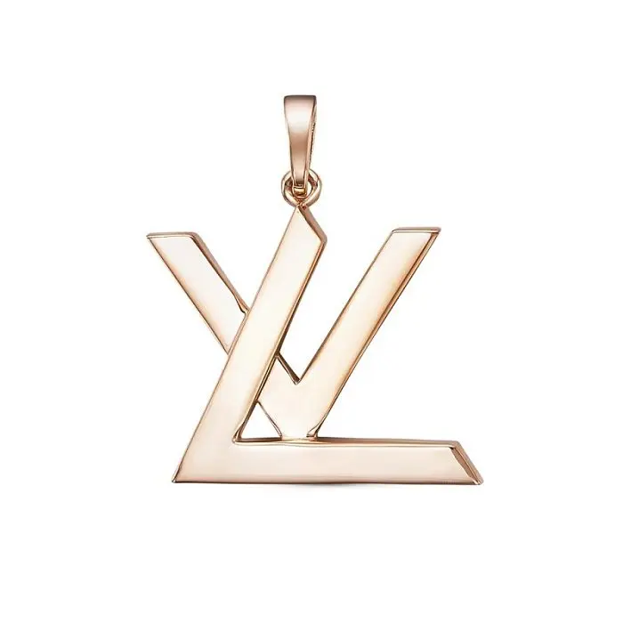 Подвеска декоративная из красного золота