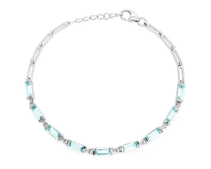 Браслет декоративный из серебра