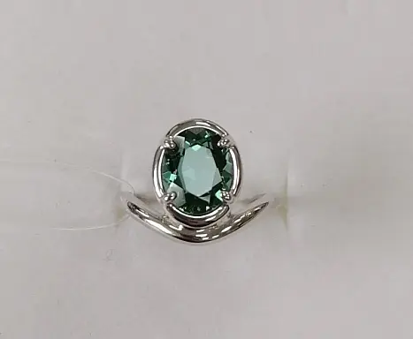 Кольцо декоративное из серебра