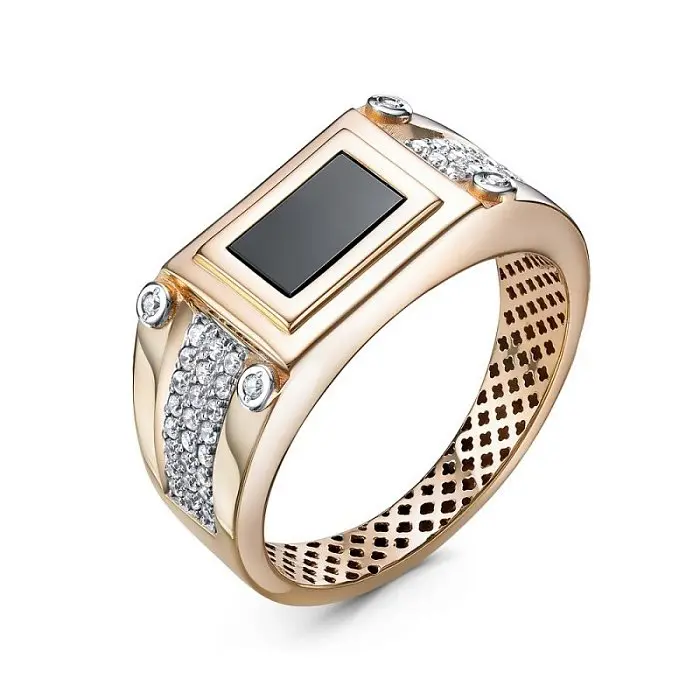 Печатка из красного золота