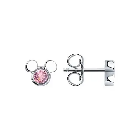 Серьги детские из серебра