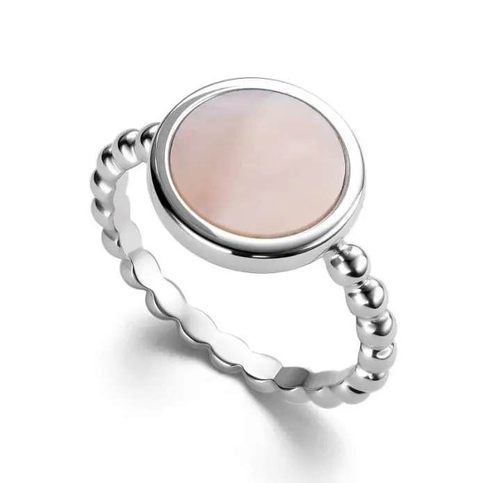 Кольцо декоративное из серебра