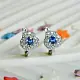 Серьги детские из серебра