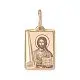 Подвеска икона из красного золота