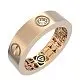 Кольцо декоративное из комбинированного золота