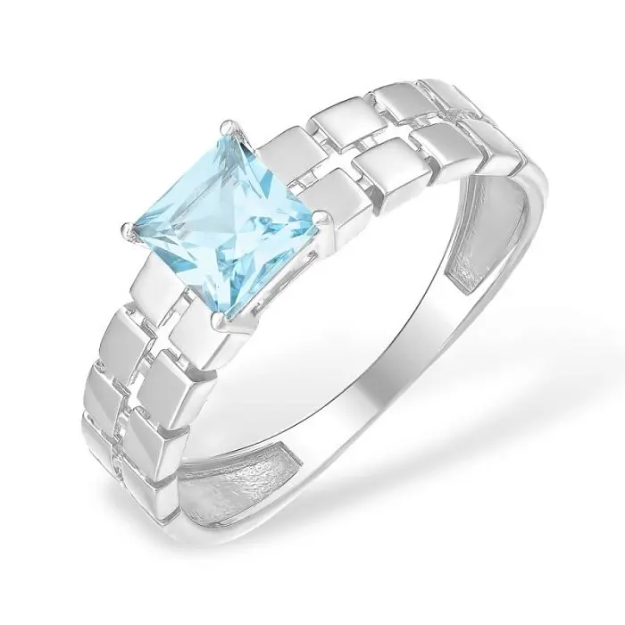 Кольцо декоративное из серебра