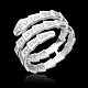 Кольцо декоративное из белого золота