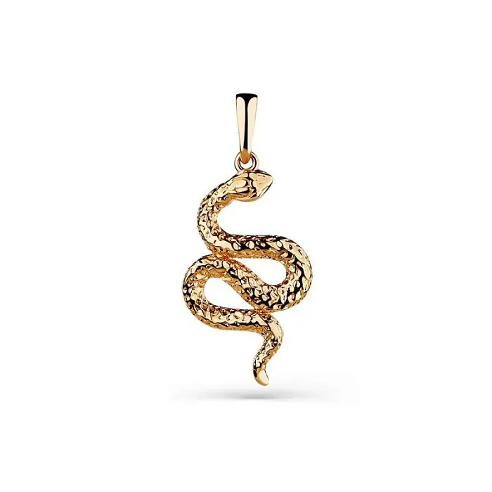 Подвеска декоративная из красного золота