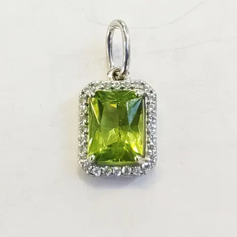 Подвеска декоративная из серебра