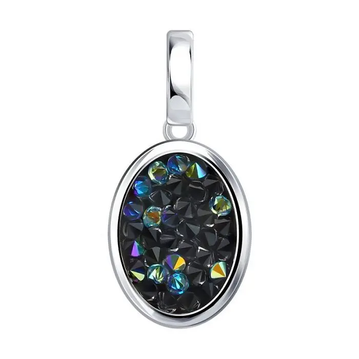 Подвеска декоративная из серебра