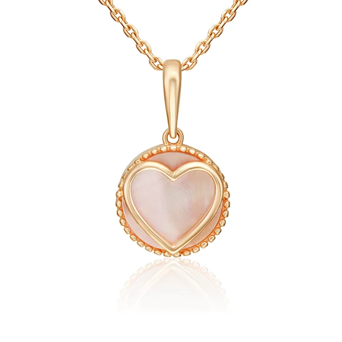 Подвеска декоративная из красного золота