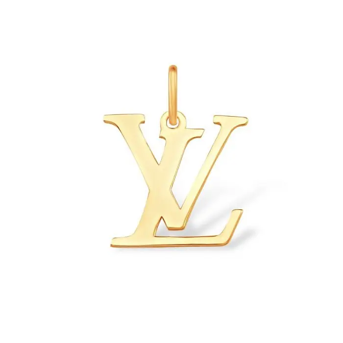 Подвеска декоративная из красного золота