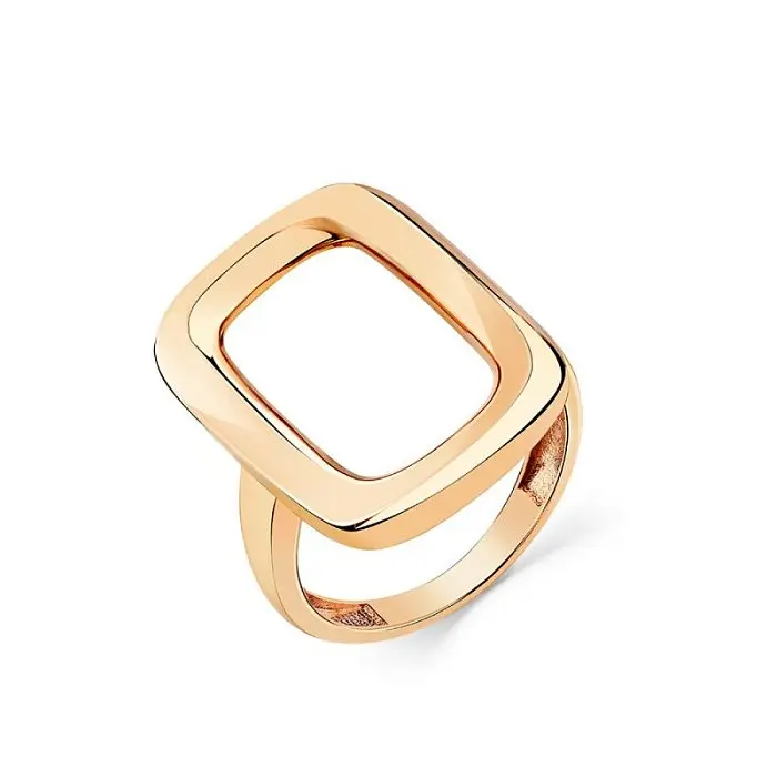 Кольцо декоративное из красного золота