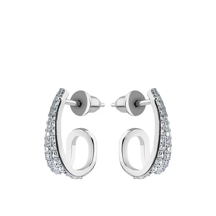 Серьги пуссеты из серебра