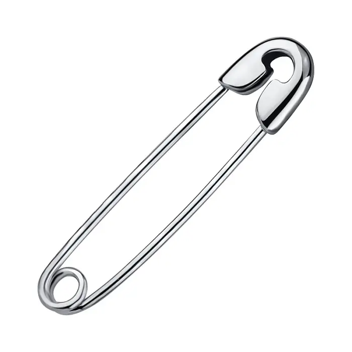 Булавка из серебра