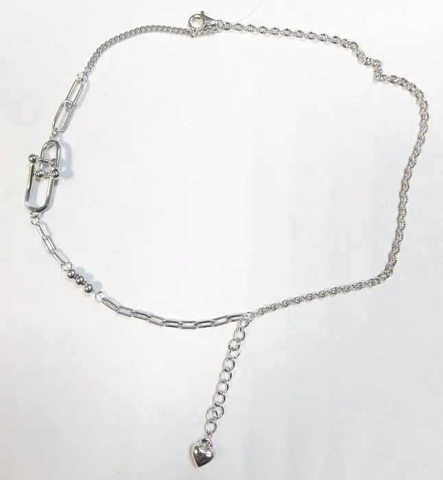 Браслет декоративный из серебра