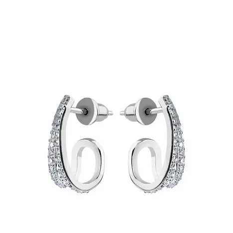 Серьги пуссеты из серебра