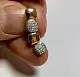 Серьги с английским замком из серебра