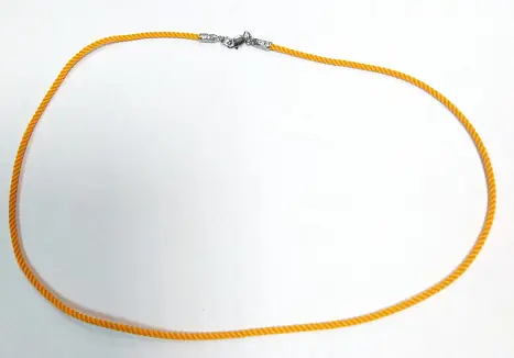 Цепь шнурок из серебра