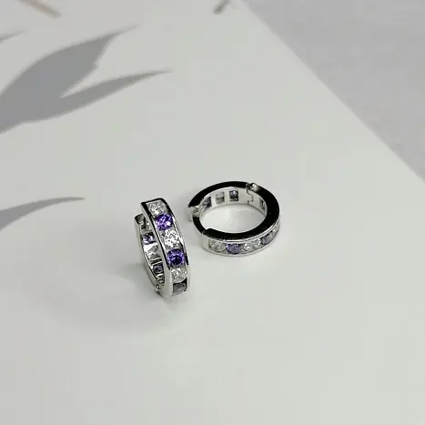 Серьги детские из серебра