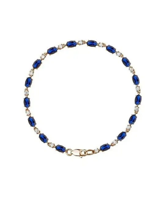 Браслет декоративный из красного золота