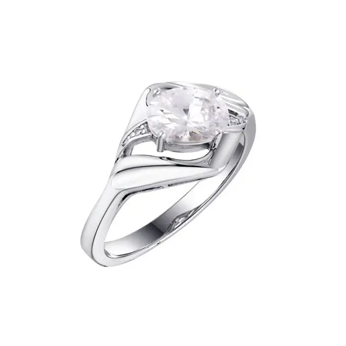 Кольцо CZ-R02284-X-W-W-X-W вид 2