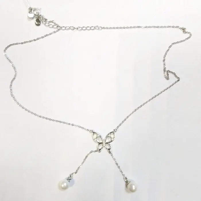 Цепь колье из серебра