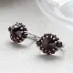 Серьги с английским замком из серебра