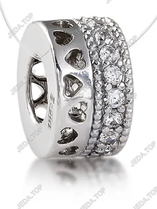 Подвеска шарм из серебра