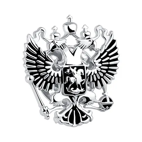 Значок из серебра Артикул: 63-76-0000-15509