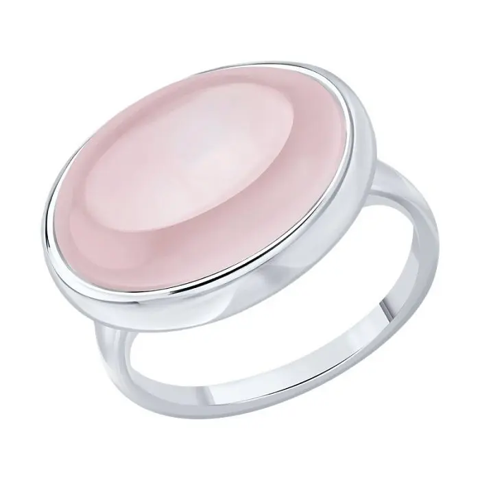 Кольцо декоративное из серебра