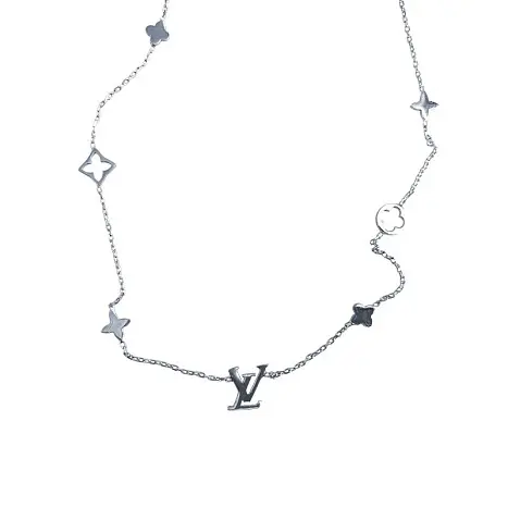 Цепь колье из серебра