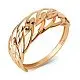 Кольцо декоративное из красного золота