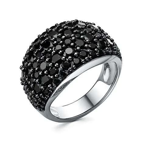 Кольцо декоративное из серебра