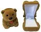 Футляр 137341 Мишка бежевый