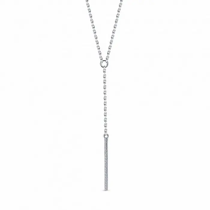 Цепь колье из серебра