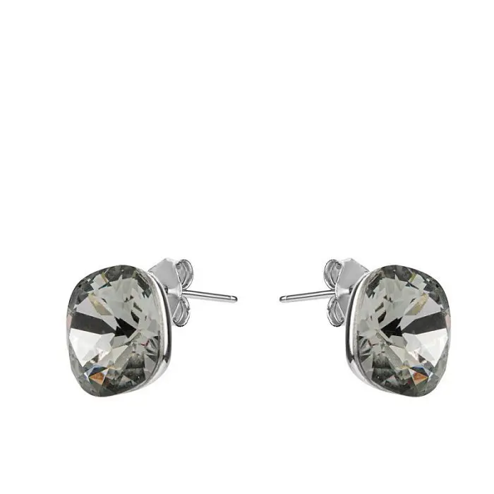 Серьги пуссеты из серебра