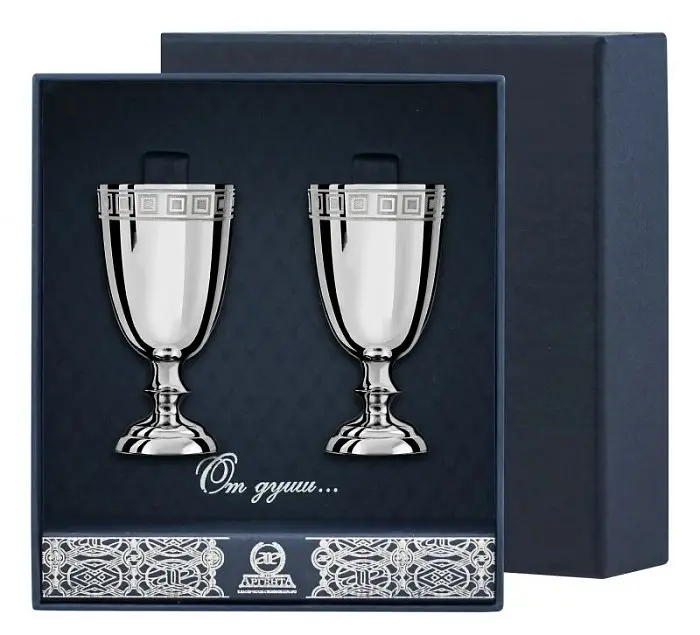 Набор рюмок №1 с рисунком "Квадрат" 1050НБ00801_к вид 2