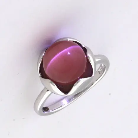 Кольцо декоративное из серебра