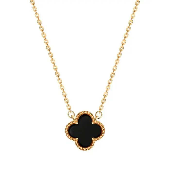 Цепь колье из красного золота