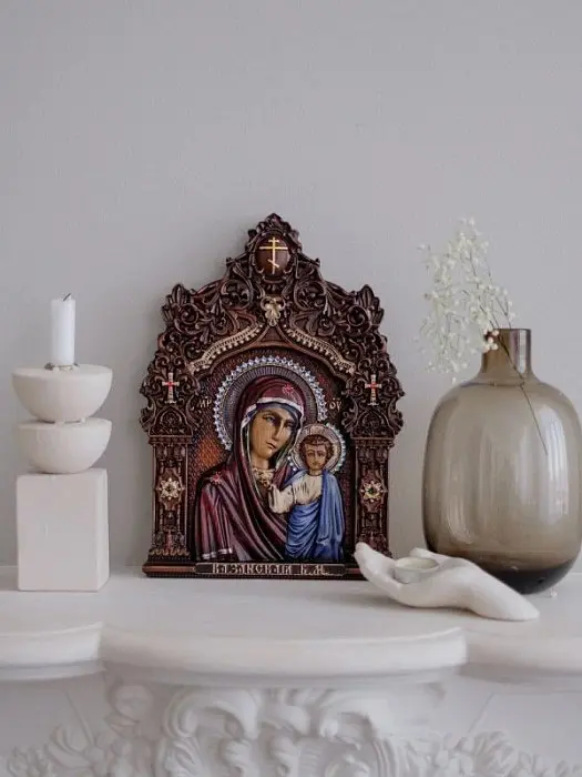 Икона"Казанская Б.М."1.34.25.6 вид 1