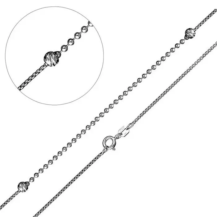 Браслет декоративный из серебра