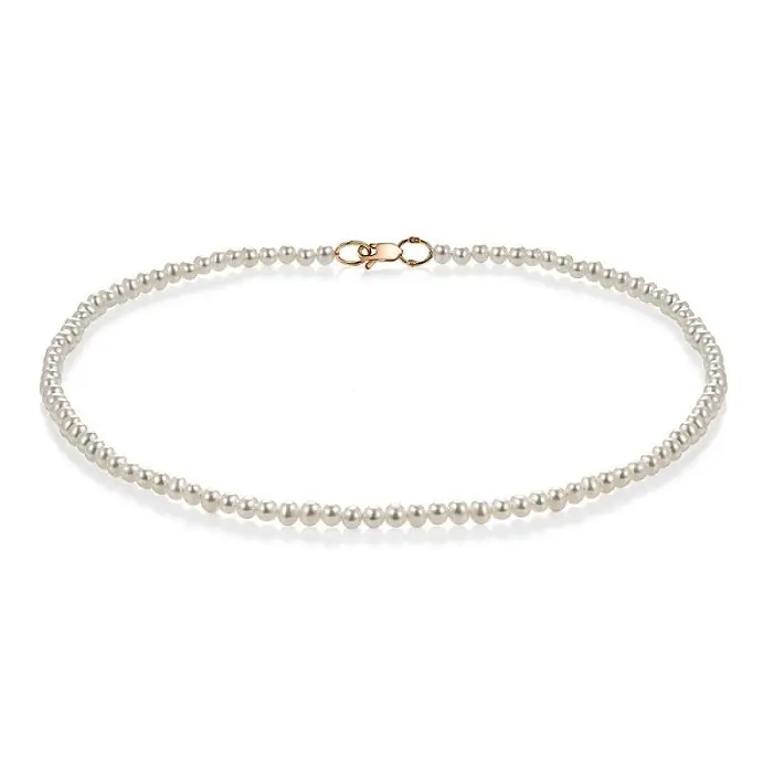 Бусы из красного золота