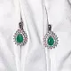 Серьги с английским замком из серебра