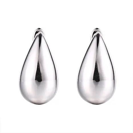 Серьги с английским замком из серебра
