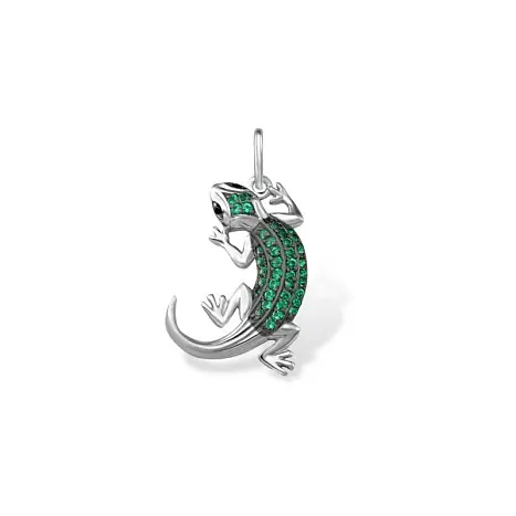 Подвеска декоративная из серебра