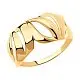 Кольцо декоративное из красного золота