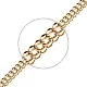 Браслет цепочный из красного золота