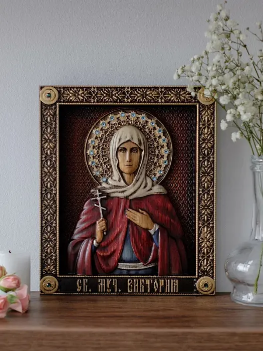 Икона"Св.Виктория"1.15.12.5 вид 2