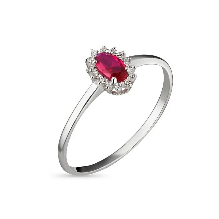 Кольцо декоративное из красного золота